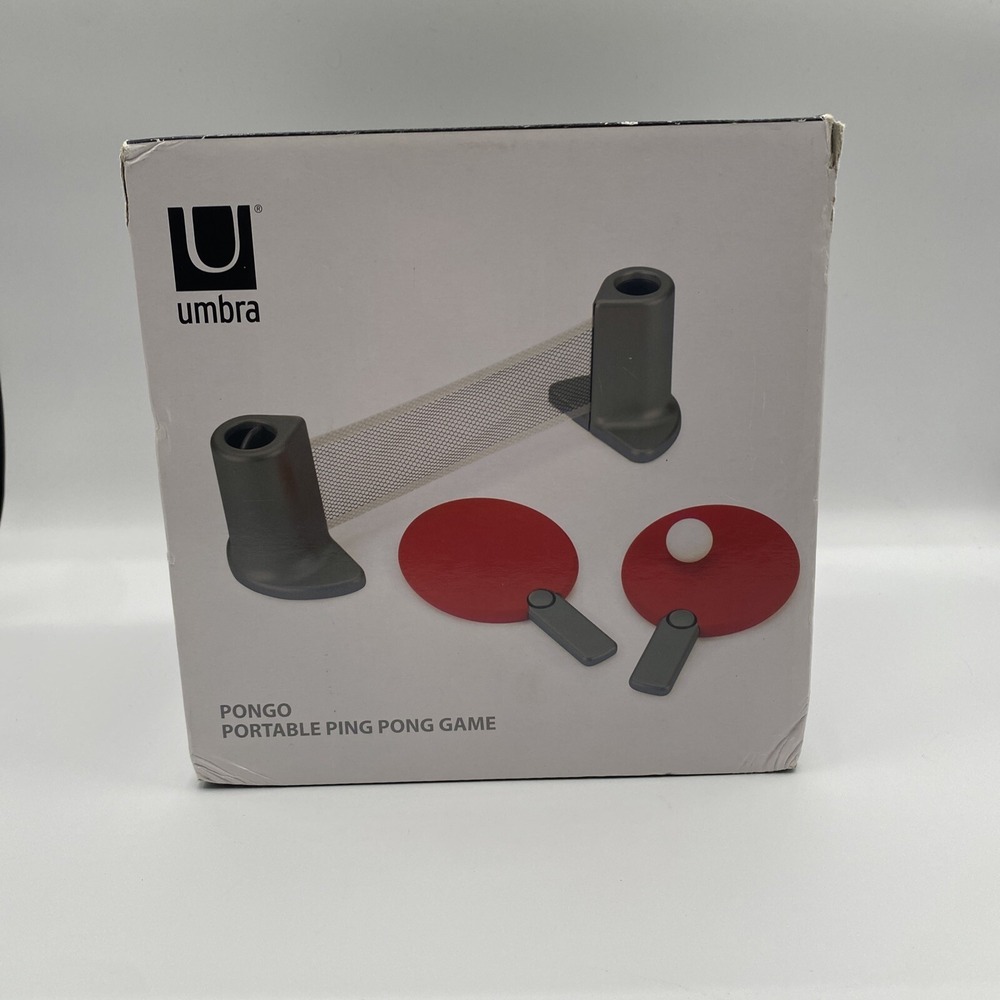 Umbra Pongo Portable Ping Pong Game – BRAND NEW IN BOX – FUN FOR‎ ALL
